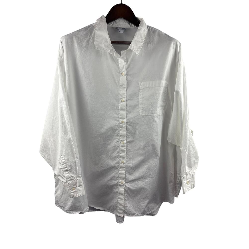 Women’s Old Navy XXL White Button Up Shirt